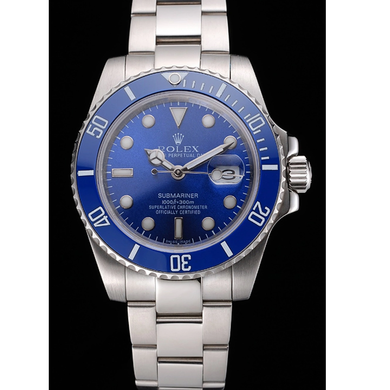 MiroTime 0805 Rolex Submariner Blue Bezel Blue Dial 98234